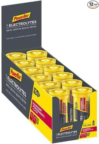 Miniatura 4 de Powerbar 5Electrolytes Tabs (Caja de 12 Tubos, Granada Frambuesa)