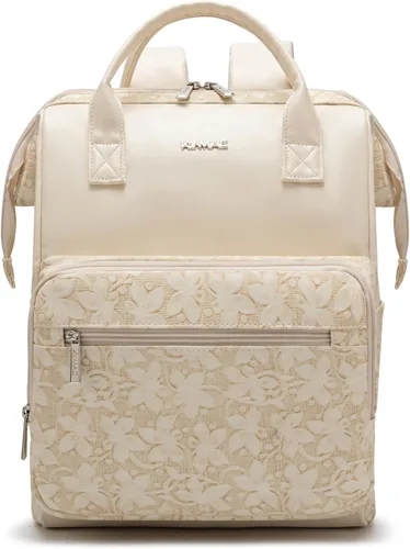 Miniatura 13 de Kinmac Mochila para portátil de estilo abierto para laptop de hasta 15.6 pulgadas, para hombres y mujeres, mochila de viaje al aire libre