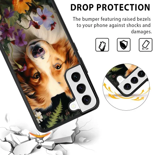 Miniatura 5 de Funda de sublimación de 5 piezas compatible con Samsung Galaxy S23 en blanco, imprimible, personalizada, TPU suave + policarbonato duro