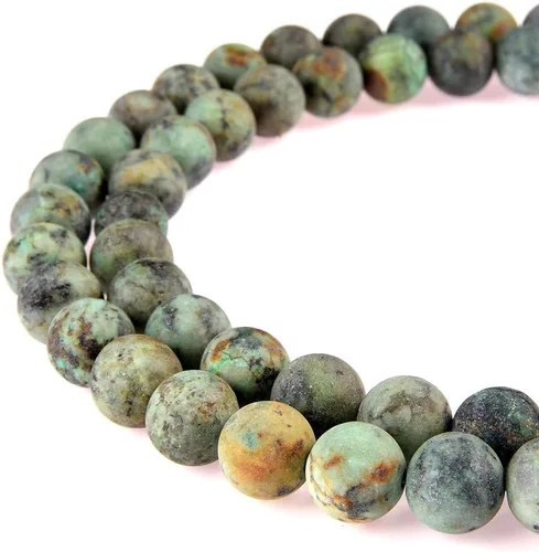 Miniatura 17 de Cuentas sueltas de jade azul teñido natural de 6 mm, cuentas redondas lisas, aproximadamente 15.5 pulgadas, para hacer pulseras y collares de Jade