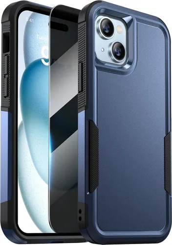 Miniatura 34 de Diaclara Funda diseñada para iPhone 12 Pro Max, [con protector de pantalla de privacidad] [antiespía] [protección contra caídas de grado militar]