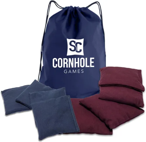 Miniatura 41 de Bolsas de cornhole resistentes al clima (juego de 8) - Tamaño/peso profesional de regulación (16 oz) - Uso en tableros de cornhole profesionales