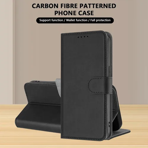 Miniatura 8 de Funda compatible con Sony Xperia 1 VI Cierre Magnético Billetera Ranura Tarjeta Flip Kickstand Case Negro