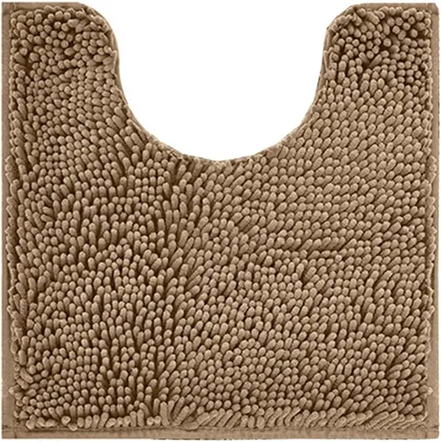 Miniatura 25 de Reyox Tapete de baño de felpilla, tapetes para inodoro en forma de U, tapete de baño de felpa suave, absorbente y peludo, tapete de contorno