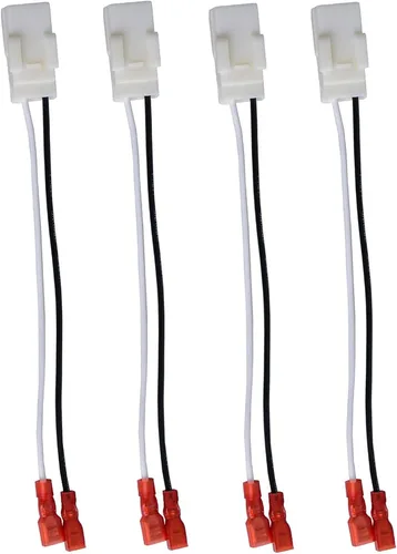 72-6514 Adaptador de arnés de altavoz compatible con Jeep Wrangler Chrysler Town & Country Adaptador de arnés de cable de altavoz compatible con