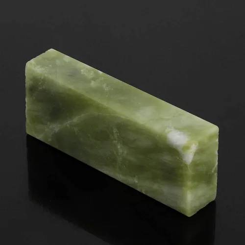 Miniatura 8 de 10000# Kit de afilado de cuchillos de piedra, piedra de afilar verde esmeralda para cuchillos de cocina, tijeras
