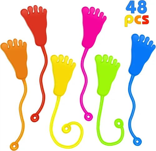 Miniatura 13 de Sticky Hands a Granel 36 Piezas Favores de Fiesta de Tractores y Autos para Niños Juguetes de Mano Pegajosa Elástica con Forma de Tractores Rellenos