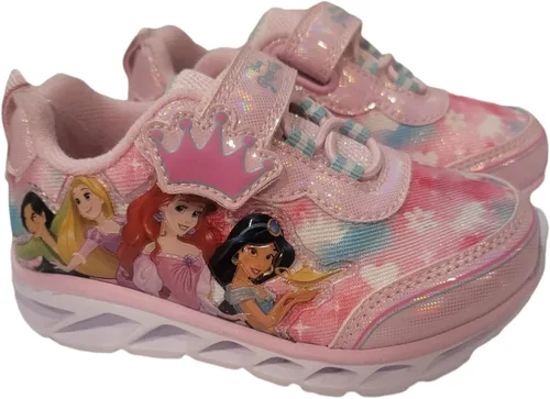 Miniatura 2 de Disney Princesses - Tenis deportivos iluminados, color rosa (bebé), talla 10
