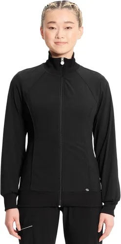Miniatura 66 de Infinity by Cherokee 2391A - Chaquetas médicas con cremallera frontal para mujer, tela elástica en 4 direcciones