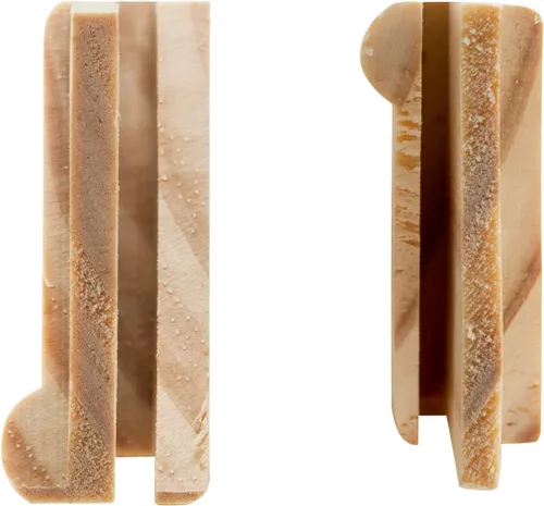 Miniatura 4 de Creative Mark Pro-Bar - Barras de madera resistentes de 8 pulgadas, paquete de 6 barras de madera de pino blanco extra pesadas de 1.5 pulgadas