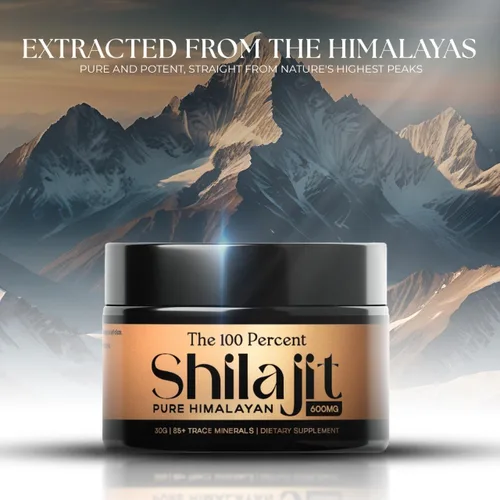 Miniatura 4 de Shilajit puro del Himalaya para hombres y mujeres, 600 mg, 50 porciones, grado oro, prueba de laboratorio incluida, ácido fúlvico de máxima potencia
