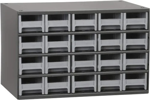 Miniatura 18 de Akro-Mils Gabinete de almacenamiento de acero para garaje, organizador de piezas pequeñas, gabinete de metal para hardware, clavos, tornillos