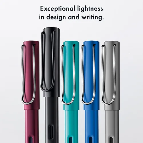 Miniatura 6 de LAMY AL-star aubergine - Pluma estilográfica con empuñadura ergonómica y plumín de acero pulido en tamaño M - cuerpo ligero de aluminio - incluye