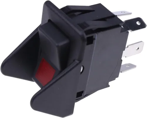 Miniatura 2 de JZGRDN Interruptor basculante de 6 terminales 30T37620 compatible con camión volquete Muncie