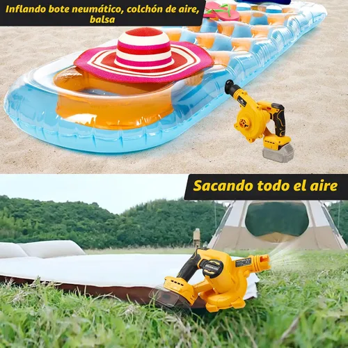 Miniatura 6 de Soplador de hojas inalámbrico para batería Dewalt de 20 V máximo, soplador de aire eléctrico para el lugar de trabajo con motor sin escobillas, 6