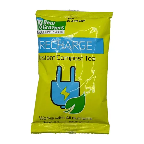 Real Growers recarga - Superpack de microbios del suelo, estimulante natural para el crecimiento de plantas (2 oz) (RGR-2)