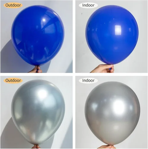 Miniatura 3 de Kit de guirnalda de globos de 130 piezas en rosa pastel y blanco - Globos de látex blancos y rosas de diferentes tamaños de 18/12/10/5 pulgadas