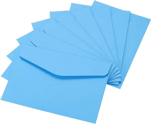 Miniatura 14 de YOKIVE Paquete de 60 sobres para tarjetas de regalo, nota de felicitación de negocios, sobre soporte para artículos pequeños, ideal para Rosado