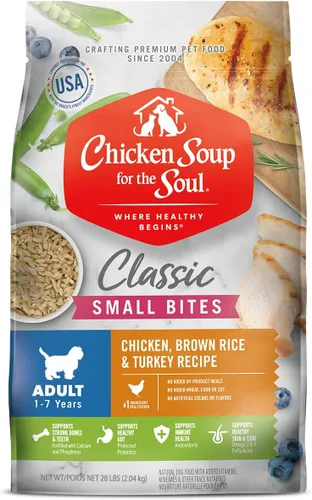 Miniatura 15 de Chicken Soup for The Soul All Natural Premium Small Bites - Alimento seco para perros adultos, primer ingrediente de carne real, sin subproductos
