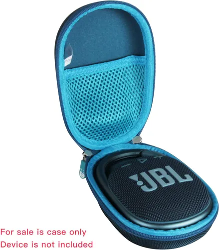 Miniatura 2 de Hermitshell Funda rígida de viaje para JBL Clip 4 / JBL Clip 5, mini altavoz Bluetooth portátil (Azul)