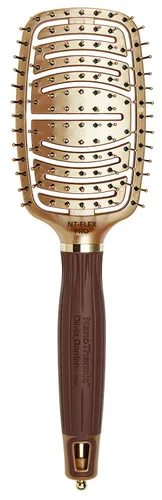 Miniatura 8 de Olivia Garden Cepillo de pelo NanoThermic Ceramic + Ion Flex para el cuero cabelludo y ventilado
