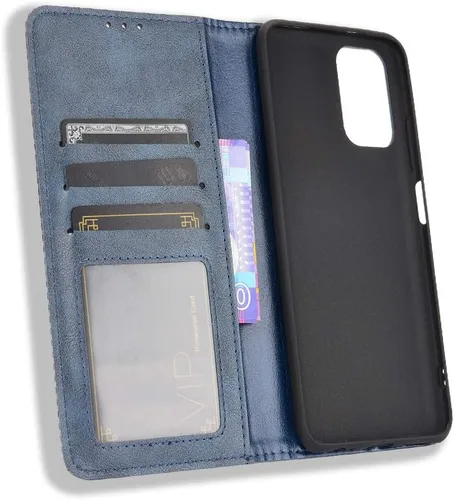 Miniatura 4 de Funda para Xiaomi Poco M5S Funda de cuero, Funda para Xiaomi Redmi Note 10S, Funda para Xiaomi Redmi Note 10 4G M2101K7AG M2101K7AI M2101K7BG Funda