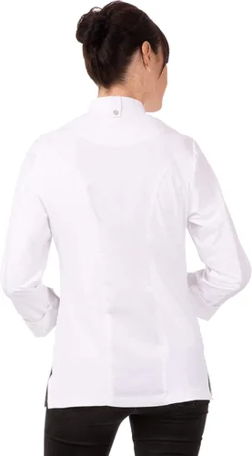 Miniatura 2 de Chef Works Marrakesh V-Series - Abrigo de chef para mujer