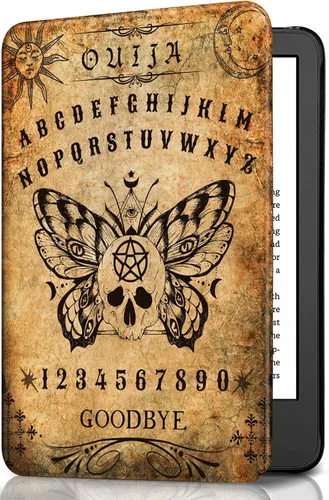 Miniatura 74 de Funda para Kindle básico de 6 pulgadas (11.ª generación), múltiples ángulos, piel sintética, delgada, con función de encendido y apagado automático