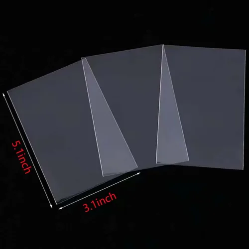 Miniatura 2 de Protectores de tarjetas de recetas de cocina, protectores de tarjetas de recetas de vinilo transparente, fundas de tarjetas de recetas de 3 x 5