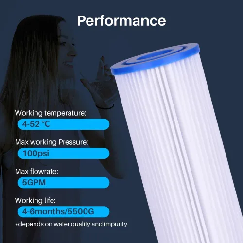 Miniatura 5 de CFS Paquete de 2 cartuchos de filtro de agua resistentes compatibles con modelos R50-BBSA - Elimina el mal sabor y el olor - Cartucho de filtro