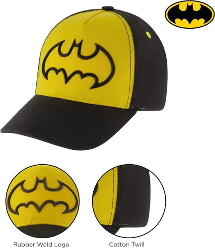 Miniatura 3 de DC Comics Baseball Cap Batman Adjustable Toddler 2-4 Or Boy Hats for Kids Ages 4-7