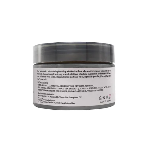 Miniatura 9 de Cera Temporal Negra para el Cabello - SOVONCARE Tinte Lavable para el Cabello para Hombres y Mujeres, Fijación Todo el Día, Arcillas Desechables