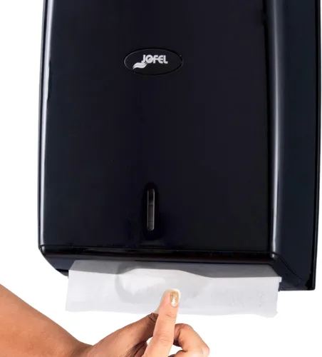 Miniatura 4 de San Jamar Jofel Valor - Dispensador de toallas de papel con ventana de visualización para baño, cocinas y restaurantes, plástico, 600 servilletas