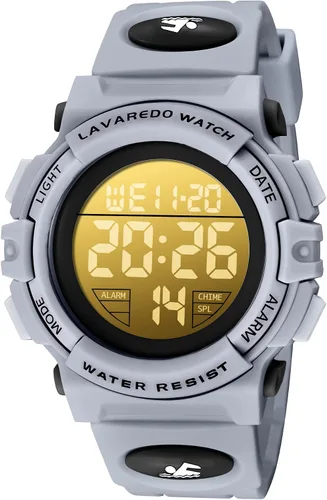Reloj analógico para niños, reloj para niños de 6 a 15 años, reloj digital para deportes al aire libre, multifuncional con cronógrafo LED 50 M,