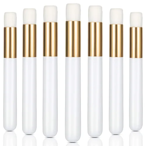 Miniatura 8 de 20 cepillos de champú para pestañas, cepillo de extensiones de pestañas para limpieza, herramienta removedor de puntos negros