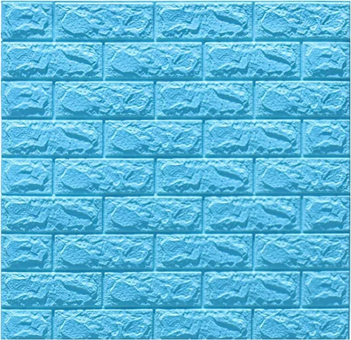 Miniatura 11 de Paneles de pared de espuma 3D, 5 azulejos que cubren 28.7 pies cuadrados, papel tapiz grueso de ladrillo para despegar y pegar para decoración