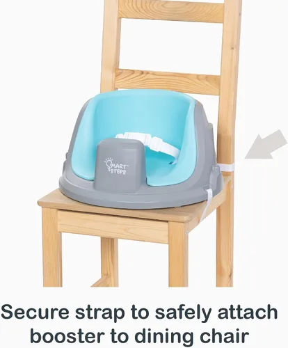 Miniatura 14 de Smart Steps® Explore N’ Play 5 en 1 de asiento de actividad a elevador, Azul Safari Divertido