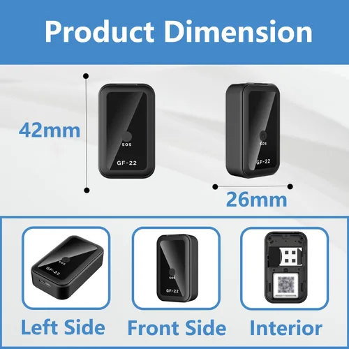 Miniatura 7 de 2025 New Model GPS Tracker for Vehicles, GPS Strong Magnetic Car Anti-Lost Tracker, No Subscription,GPS Tracker Locator Real Time, Anti-Theft Mini