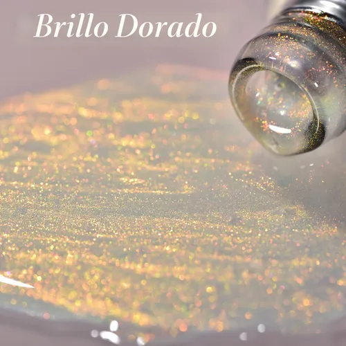 Miniatura 6 de GAOY Esmalte de uñas de gel brillante, 16ml de esmalte de gel con purpurina transparente, curado con luz UV para arte de uñas, bricolaje en casa