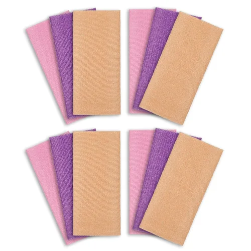 Miniatura 26 de ARCH&M Toalla corporal exfoliante (paquete de 3) para una piel brillante y suave como la seda, toalla de belleza japonesa para exfoliación profunda