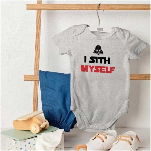 Miniatura 4 de Brisco Brands Spaced Myself Dark Galaxy Nerd Baby Romper Niños o Niñas