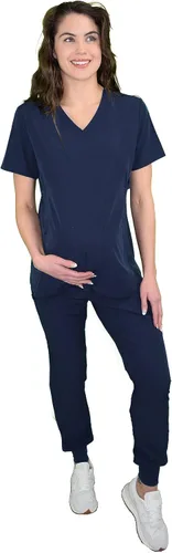 Miniatura 5 de Camiseta médica de enfermería médica con cuello en V para mujer GT Performance
