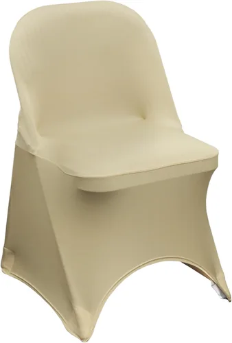 Miniatura 32 de YOUR CHAIR COVERS - Funda para silla plegable de elastano azul claro - Funda de cojín tapizada plegable elástica ajustable extraíble lavable