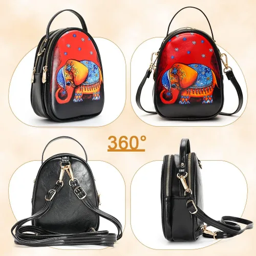Miniatura 6 de APHISON Bolsos pequeños de moda, bolso de hombro, bolso cruzado para mujer