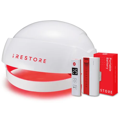 Miniatura 10 de iRestore Sistema de crecimiento del cabello con láser esencial: tratamientos de pérdida de cabello aprobados por la FDA para hombres y mujeres