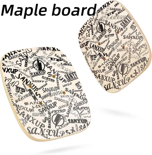 Miniatura 3 de FreeSkates - Patines portátiles con plataforma de aleación de aluminio antideslizante, patineta dividida con ruedas de poliuretano, rodamientos