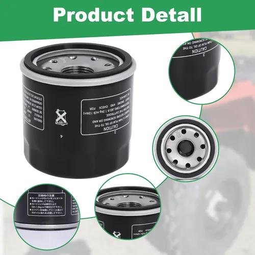 Miniatura 5 de 2520799 - Filtro de aceite compatible con Polaris Sportsman 500 450 400 335 Ranger 400 500 Scrambler 500 Trail Boss 330 Trailblazer 330 Magnum 325