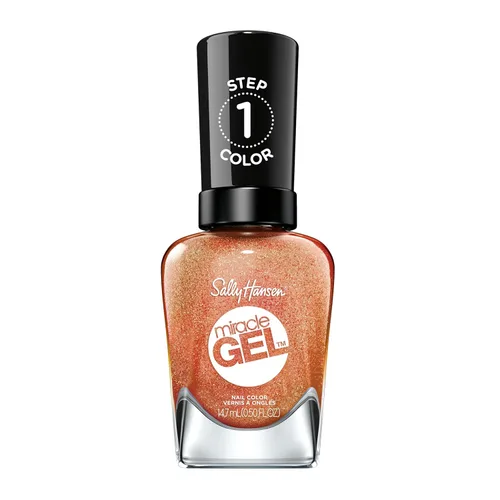 Miniatura 39 de Sally Hansen Miracle Gel Neons Esmalte de uñas de calidad de salón Fórmula similar a gel, sistema de dos pasos, no necesita luz UV, larga duración
