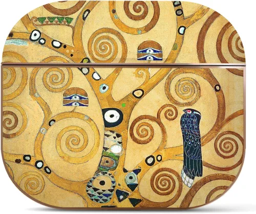 Miniatura 7 de Berkin Arts Funda compatible con AirPods de 1ª generación, funda para AirPods de 2ª generación, funda protetiva ultradelgada con llavero, arte
