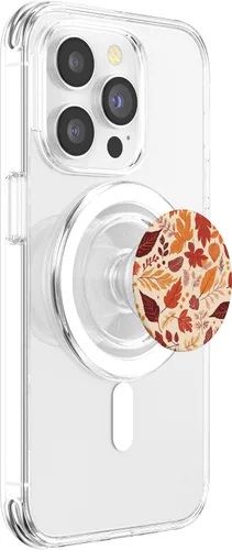 Miniatura 3 de I Love Autumn - Patrón de hojas de otoño PopSockets MagSafe PopGrip para iPhone